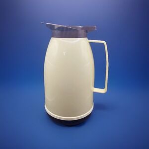 1960s Coffee Serving Pitcher Flip Top Carafe Vtg Action Industries Italy Plastic